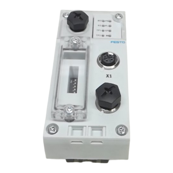 Festo CPX-FB36 Manual De Instrucciones