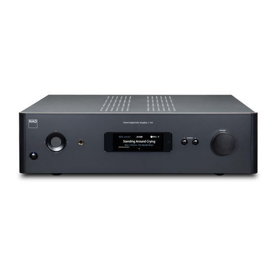 NAD C 399 Manual Del Usuario