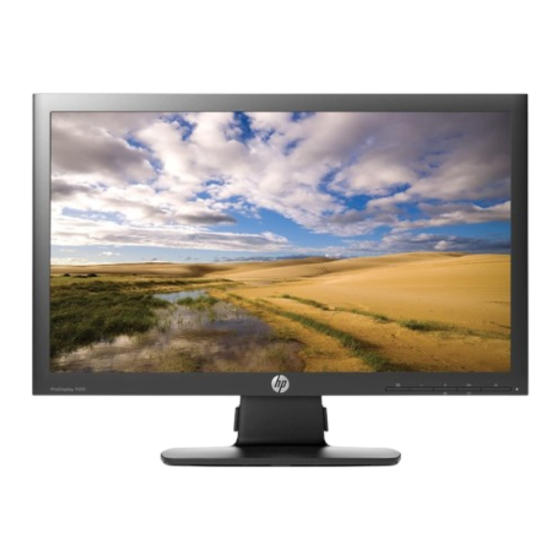 HP ProDisplay Guia Del Usuario