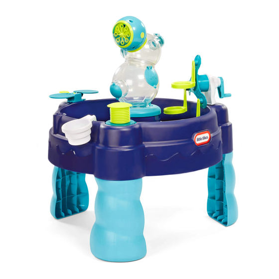 Little Tikes FOAMO 3-in-1 Water Table Instrucciones De Montaje