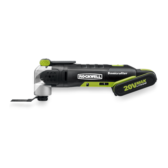 Rockwell Sonicrafter RK2863K Manual Del Usuario