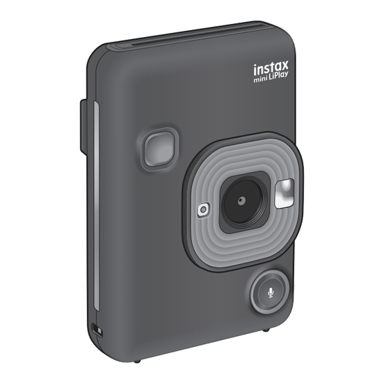 FujiFilm instax mini LiPlay Guia Del Usuario