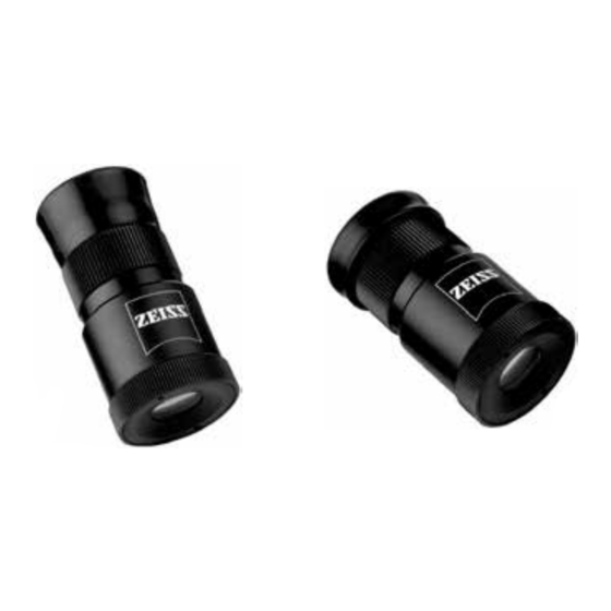 Zeiss VICTORY Modo De Empleo