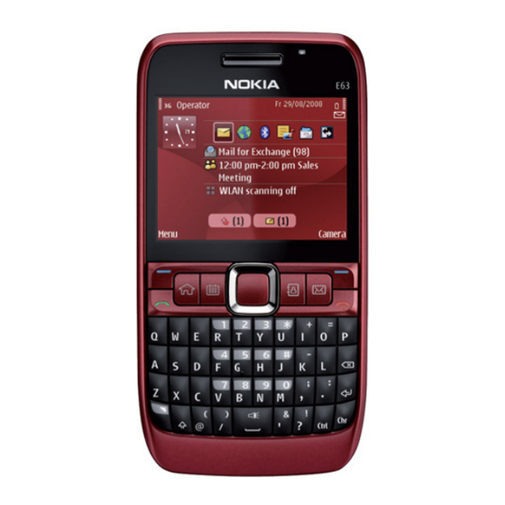 Nokia E63 Guia Del Usuario
