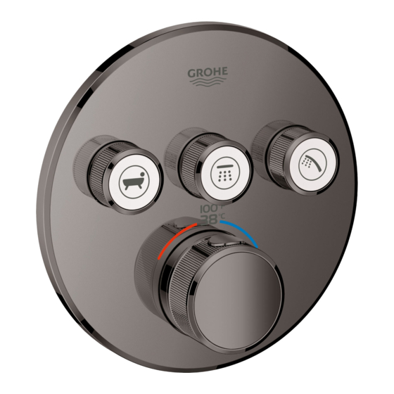 Grohe GROHTHERM SMARTCONTROL 29 138 Manual De Instrucciones