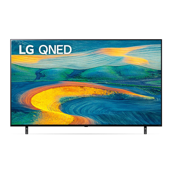 LG 50QNED7SSQA Manual Del Propietário