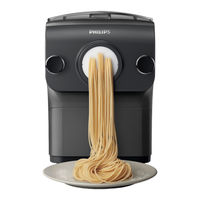 Philips Pasta maker Manual Del Usuario