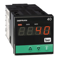 gefran 40B 48 Manual De Uso