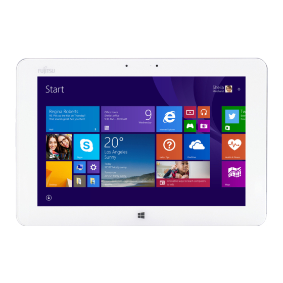 Fujitsu STYLISTIC Q584 Manual De Instrucciones