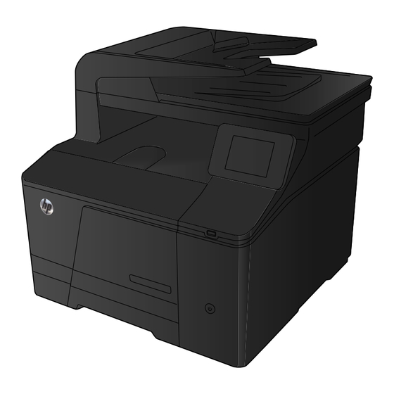 HP LASERJET PRO 200 COLOR M276n Guia De Instalacion