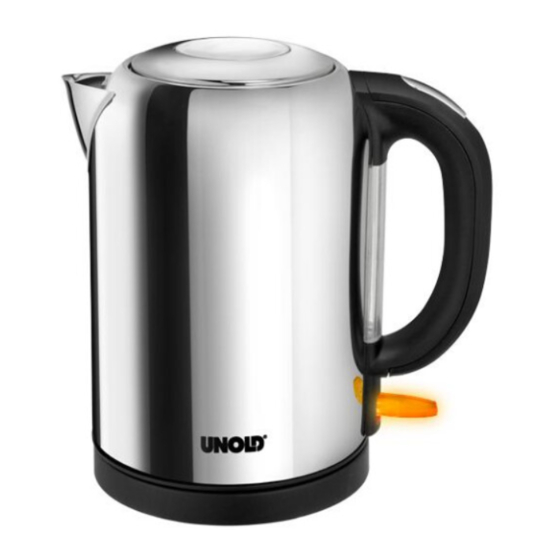 Unold 18121 Instrucciones De Uso