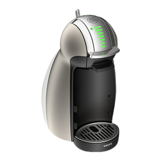 Nescafe Dolce Gusto GENIO Manual De Usuario