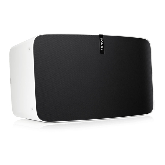 Sonos PLAY:5 Guia De Inicio Rapido