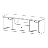 trendteam BRANDSON-BAXTER 1860-316-01 Instrucciones De Montaje