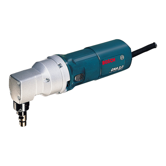 Bosch Professional GNA 2,0 Manual Original