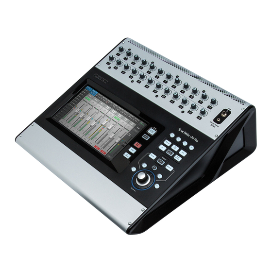 QSC TouchMix-30 Pro Manuales