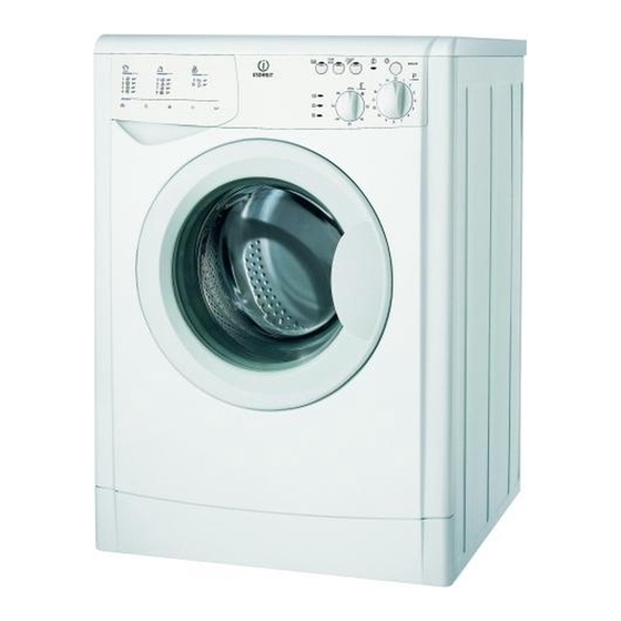 Indesit WIA 101 Instrucciones Para El Uso