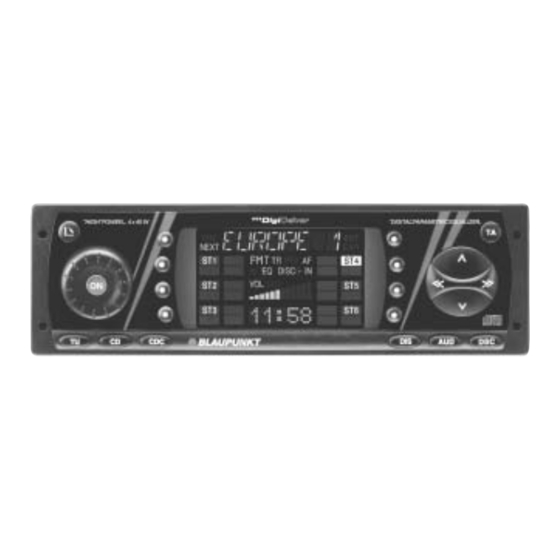 Blaupunkt Tokyo RDM 169 Instrucciones De Manejo