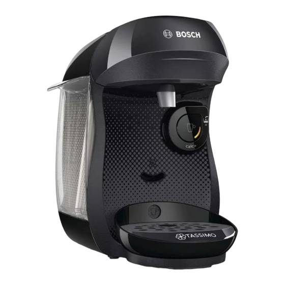 Bosch TASSIMO happy TAS1002C Instrucciones De Uso