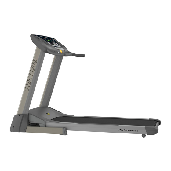 Tunturi T50 Treadmill Manuales