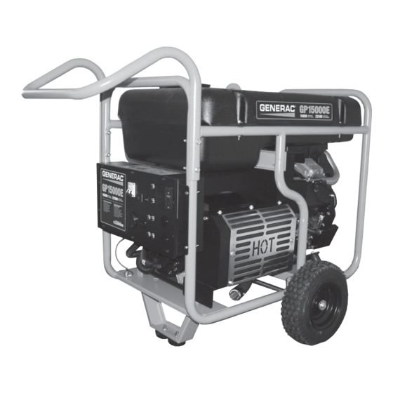 Generac GP Series Manual Del Propietário