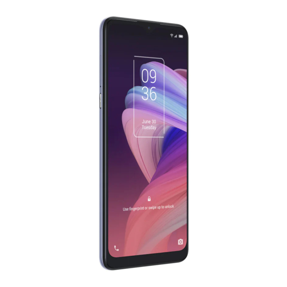 TCL 10 SE Guia De Inicio Rapido