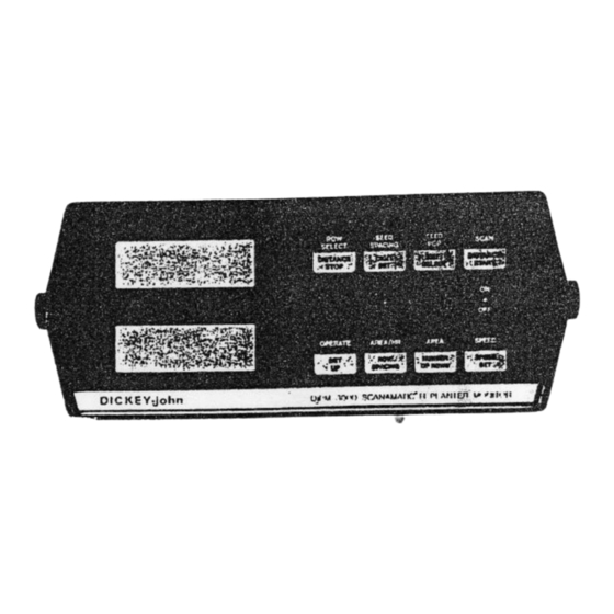 Dickey-John Dj PM 3000 Manual De Instalacion Y Uso