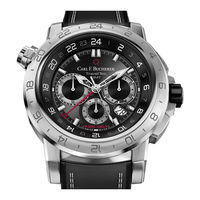 Carl F. Bucherer PATRAVI TRAVELTEC II Instrucciones