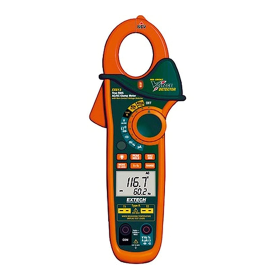 Extech Instruments EX613 Manual Del Usuario