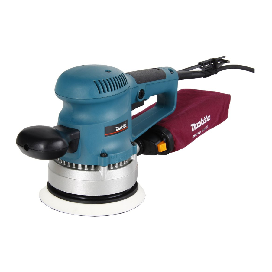 Makita BO6030 Manual De Instrucciones