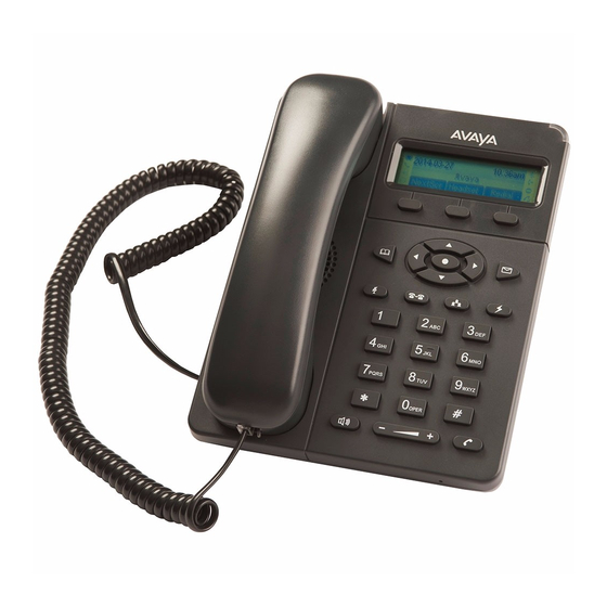 AVAYA E129 SIP DESKPHONE MANUAL DE USO Descargar en PDF | ManualsLib