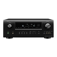 Denon AVR-3312 Manual Del Usuario