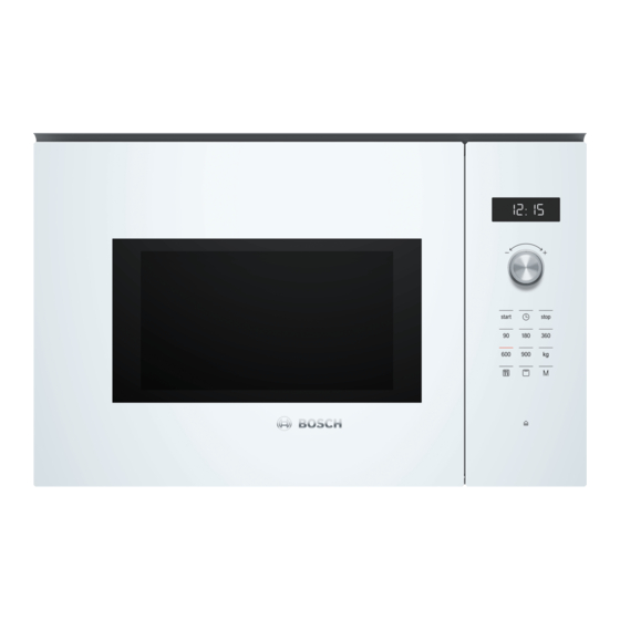 Bosch BEL554MS0 Instrucciones De Uso