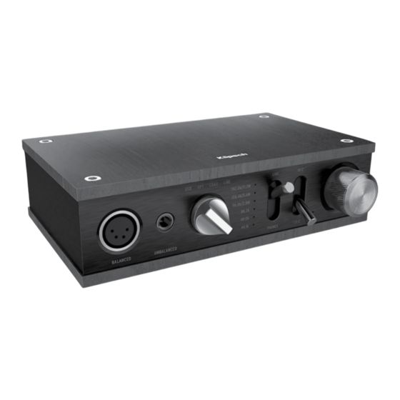 Klipsch HERITAGE Manual De Instrucciones