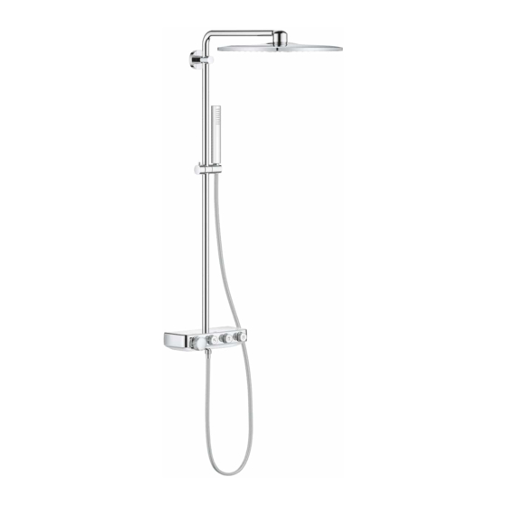 Grohe RAINSHOWER SMARTCONTROL 26 507 Manual Del Usuario
