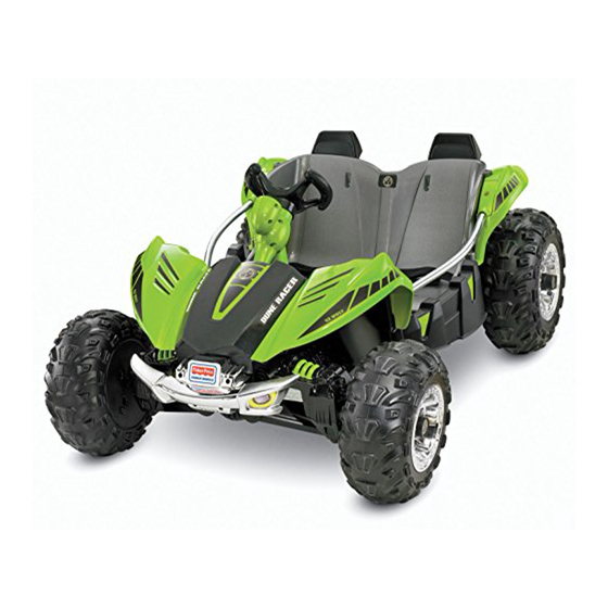 Fisher-Price POWER WHEELS CDF93 Manual Del Usuario