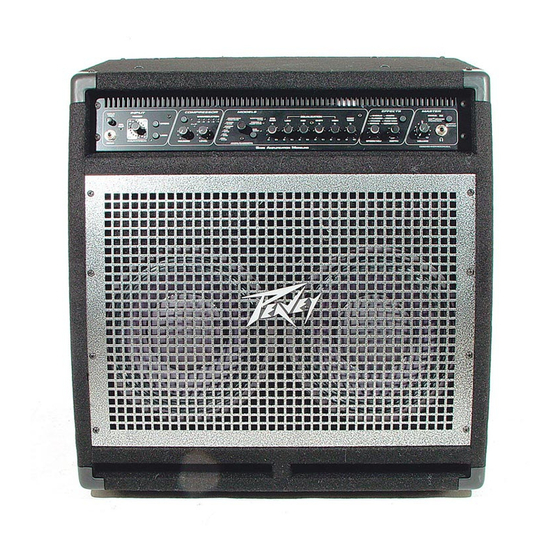 Peavey BAM 210 Manuales