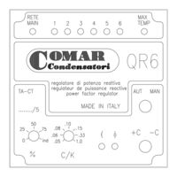 Comar Condensatori QR Manual De Instrucciones