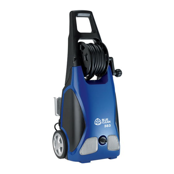 Blue Clean AR 383 Manual Del Proprietário