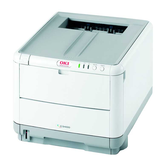 Oki C3400n Manual De Instrucciones