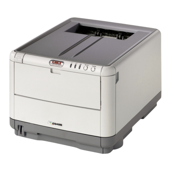 Oki C3400n Guía Para El Usuario