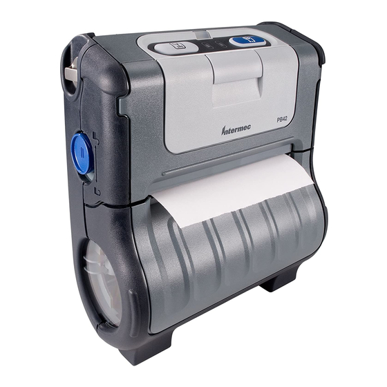 Intermec PB42 Manual De Consulta Rápida