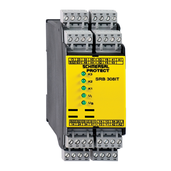 schmersal SRB 308IT Manual De Instrucciones
