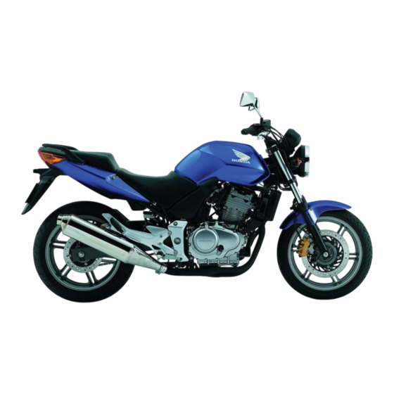 Honda CBF500/A Manual Del Propietário