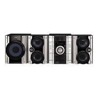 Sony MHC-RX550 Manual De Instrucciones