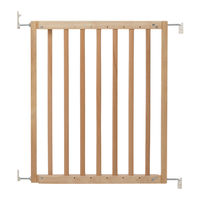 Geuther SOFT CLOSE EXTENDABLE WOODEN GATE Manual De Montaje