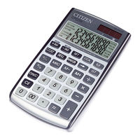Citizen CPC-210 Manual De Instrucciones
