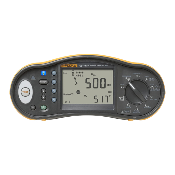 Fluke 1662 FC Manuales