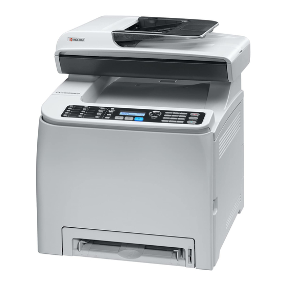 Kyocera FS-C1020MFP+ Guía Rápida