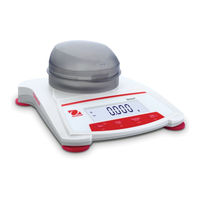 OHAUS Scout SKX2202 Manual De Instrucciones